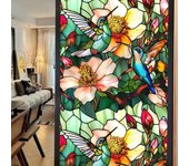 privacy stickers artscape Magnolia Window Film vinyl for windows stained glass window film Home and Bathroom