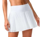 Dance Fiess Short Women'S Double Layered Pleats Tennis Skirts For High Waisted Skirt With Women Clothing 스커트
