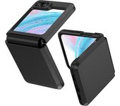 Armor Rugged For Samsung Galaxy Z Flip 5 Case Plastic Soft Hinge Protection Cover
