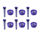 6X Pre Filter + HEPA Post-Filter Kit for Dyson V7, V8 Cordless Vacuum, Replacement Pre-Filter and Post- Filter