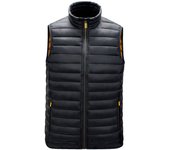 Zipper Sleeveless Down Vests