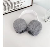 For Airpods Max Wireless Headphone Earphone Accessories Covers Luxury Leopard Print Cases Fluffy Plush Fur Soft Protective Case
