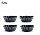 Non-stick Ripple Carbon Steel Tart Quiche Flan Pan Mold Egg Tart Cupcake Muffin Baking Mould Pastry Tartlet Pans Bakeware Tools