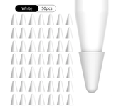 50Pcs/set Tip Cover for Apple Pencil 2nd 1st Generation Nib Case Candy Color Stylus Pen Point Sleeve Silicone Protective Cover