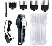 Original kemei powerful rechargeable hair clipper adjustable electric beard hair trimmer for men hair cut machine LCD display