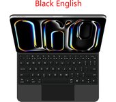 AJIUYU Español Teclados Magic Keyboard For 2024 iPad Pro 11 M4 11 Inch A2836 A2837 A3006 Smart Caso de portada Teclado Magnetism
