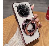 Magnetismo Stent Transparencia Polvo Flash Funda protectora Para OPPO Find X8, X8 Pro Funda protectora