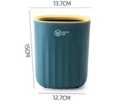 Office Supplies Plastic Mini Waste Bin Durable Convenient Desktop Trash Can Thickened Garbage Collector Office