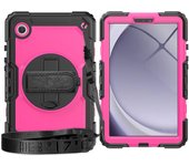 For Samsung Galaxy Tab A9 8.7 inch 2023 with Screen Protector & Shoulder Strap Hand Strap Stand Case