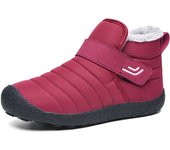 Calzado casual cálido con velcro de caña alta para hombres y mujeres Calzado de invierno cálido y resistente al frío