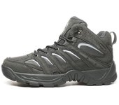 Men Military Tactical Leather Boots Desert Combat Hiking Outdoor Army Shoes NEW