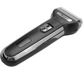 SURKER SK-532 Electric Men Razor Reciprocating 2 Blade Electric I-Shaver Fast Charge Shaver Dry/Wet Waterproof(Black)