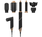 6 In1 Hair Dryer Curling Iron Straightener Hair Brush Electric Hairdryer Folding Styling Comb Multi Hair Styler Hair Care