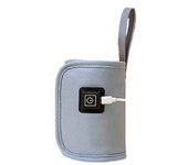Calentador de agua y leche USB para cochecito de viaje, bolsa aislada, calentador de biberones para lactancia de bebé, seguro para exteriores, Invierno