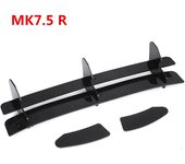 Car Rear Bumper Diffuser Tail Apron Flaps Side Splitters For VW Golf 7 GTI MK7 7R 7.5R 2013-2020 Rear Spoiler Lip