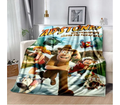 Cartoon Tadeo Jones Anime Throws Blanket for Kid Sofa Home Hiking Picnic Bed Super Soft Cute kawai Flannel Blanket birthday gift