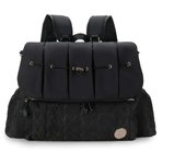 Diaper Waterproof Quilted Embroidered Mommy Backpack Large Women Shoulder Bag with Changing Pad