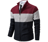 Cárdigan Suéter Para Hombre Otoño E Invierno Nuevo Suéter Stand-up Tendencia Suéter Abrigo