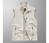 Chaleco de verano para hombre, chaleco de trabajo de talla grande, chaqueta sin mangas de Golf, cortavientos táctico, caza, Camping, pesca, abrigo impermeable, Parka