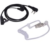 2 Pin Covert Acoustic Air Tube Mic Microphone Earphone Earbud Headset Earpiece Headphone For Kenwood Baofeng Walkie Talkie Radio