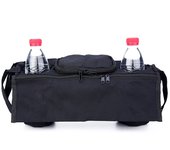 Storage Bag Stroller Accessories Wheelchair Baby Stroller Organizer Baby Pram Bottle Cup Holder Carriage Bag Infant Nappy Bags