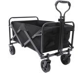 Folding Wagon Trolley Cart 80kg Transport Trailer on Wheels for Outdoor Garden Camping Beach Picnic Festivel Shopping
