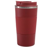 Termo Cafe, Taza Termica 380ml Tazas de Cafe, Taza Termo Cafe para Llevar acero inox sin BPA, Vaso Termico Café y Té a Prueba de Fugas, para Café Frío y Caliente, Leche y Té(Azul)