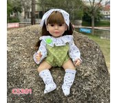 Muñeca reborn de 30cm, simulación de bebé, muñeca de goma blanda, realista, recién nacido