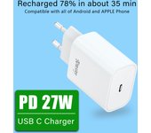 Usb c fast charger for iPhone 16 15 14 13 12 11 pro max plus apple adapter, PD 27W Type C Wall Phone Charger for Google Pixel 8