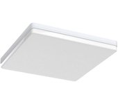 Luz de techo Led cuadrada de 24W, lámpara de techo de Panel, luz moderna de 4800LM, luces de techo de accesorio de iluminación impermeables IP44 para baño, sala de estar y dormitorio, diámetro de 30cm