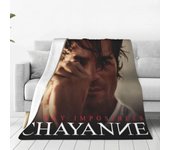 Throw Blanket Chayanne Puerto Rican Latin Singer Micro Fleece Blanket Four Size Cartoon Comfortable For Room AntiPilling Blanket