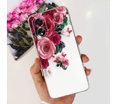 For OPPO A38 4G Case CPH2579 A 38 Shockproof Cover Stylish Flower Love Heart Soft Silicon Funda For OPPO A18 CPH2591 Coque 6.56"
