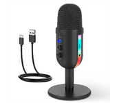 Micrófono de PC, grabación de ordenador, USB, condensador, Podcasters, Be Influencers, Micrófono de Estudio