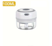 Mini picadora de ajo eléctrica de 250/100mL, potente picadora de ajo con carga USB, trituradora de carne para jengibre, ajo y cebolla