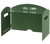 Four fold folding stove windshield, outdoor portable carbon steel gas stove, windshield board, camping barbecue burner,