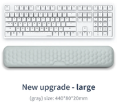 Wrist Mouse & Keyboard Protection Rest Pad Massage Texture For PC Laptop Gaming Office Keyboard Mouse Stand Memory Cotton Rest