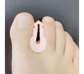 2Pairs Gel Feet Care Toe Separator Hallux Valgus Bunion Corrector Hammer Toe Straightener Foot Pain Relief Orthopedic Pedicure
