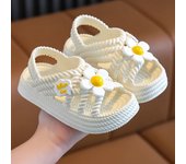 Zapatillas de verano para niños y niñas, zapatos de baño antideslizantes para el hogar, sandalias de suela blanda para bebé, novedad de 2024