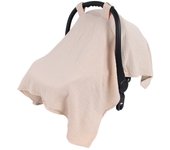 Portable Cotton Stroller Cover Gauze Sunshade Baby Safety Seat Cover Pram Cover Carriage Full Cover Baby Basket Cover Newborn