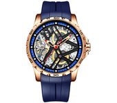 AILANG-reloj mecánico automático de lujo para hombre, cronógrafo de marca de alta gama, resistente al agua, orologio automático