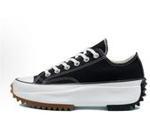 Buroalma Zapatillas  Plataforma Chuck Taylor All Star Plataforma bota Blanca | Clásicas y elegantes | Estilo Retro Urbano