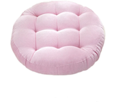 Grey Floor Seat Cushion Pillow Round Large Pillows Seating for Adults Tufted Corduroy Floor Cushions for Living Room Tatami 방석