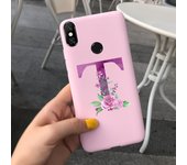 Cute Letter Phone Case For Xiaomi Mi 8 Case Xiaomi Mi8 Lite Funda Silicon Soft TPU Back Cover For Xiaomi Mi 8 Mi8 Mi8Lite Bumper