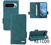 Carcasa Enchufable De Color Sólido Para La Billetera De Solapa De Google Pixel 4a 5 5a 6 6a 7 7a 8 8a 9 Pro 5G