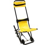 Stair Chair, Transport Wheelchair Lightweight Foldable 350lbs 4 Wheel Lift Wheelchair Transport Chair Medical Emergency