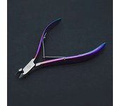 3Cr13 stainless steel nail clipper, dead skin cutting tool, 6 colors, 6mm blade, D501, 1 piece