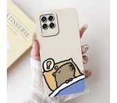 For Samsung Galaxy M53 5G Case SM-M536B Cover Fashion Tulip Flower Square Lens Protective Case For Samsung M33 5G SM-M336B Funda