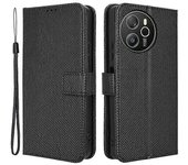 For Blackview Shark 8/ Oscal Tiger 12 Case Diamond Texture Leather Phone Cover Wallet
