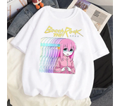 New Anime BOCCHI THE ROCK! Hitori Bocchi T-shirt Women Funny T Shirt Kawaii Cartoon Unixex Tshirt Gothic Y2k Clothing Female
