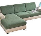 100% cubierta de cojín de sofá impermeable, cubierta protectora de sofá Jacquard grueso, cubierta de respaldo de sofá de peluche